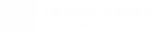 Logo featuring a stylized 'F' inside a square next to the text 'FRIENDS & FAMILY CAPITAL'.